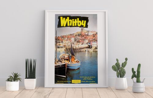 Whitby Boats - British Railways - 11X14” Premium Art Print