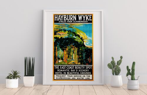 Hayburn Wyke, Scarborough - East Coast Beauty Spot Art Print
