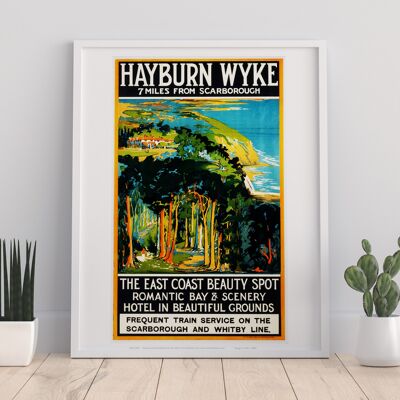 Hayburn Wyke, Scarborough - East Coast Beauty Spot Art Print