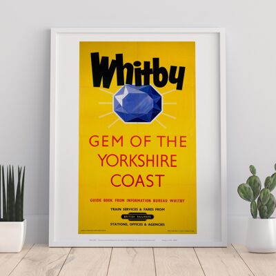 Whitby Gem Of The Yorkshire Coast - 11X14” Premium Art Print