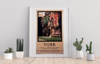 York sur le Lner - 11X14" Premium Art Print