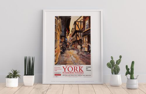 York, The Shambles - Railway Posters Exhibition Art Print
