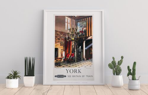 York The Treasurers House - 11X14” Premium Art Print