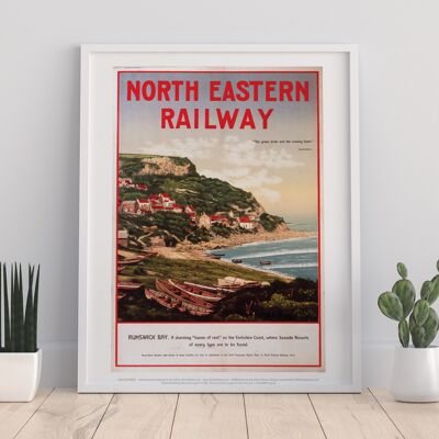 North Eastern Railway - Yorkshire Coast Art Print