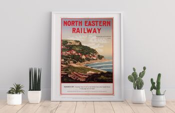 Chemin de fer du nord-est - Côte du Yorkshire Impression artistique