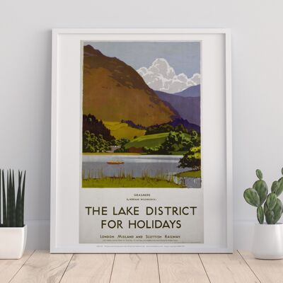Grasmere, Lake District - 11X14” Premium Art Print