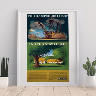 Hampshire Coast And The New Forest - Premium Art Print