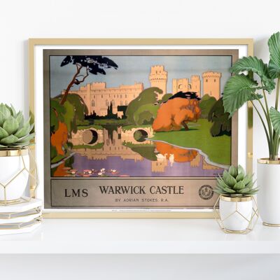 Warwick Castle - 11X14” Premium Art Print