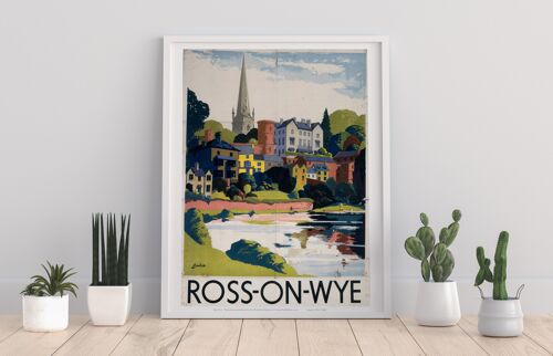 Ross On Wye - 11X14” Premium Art Print