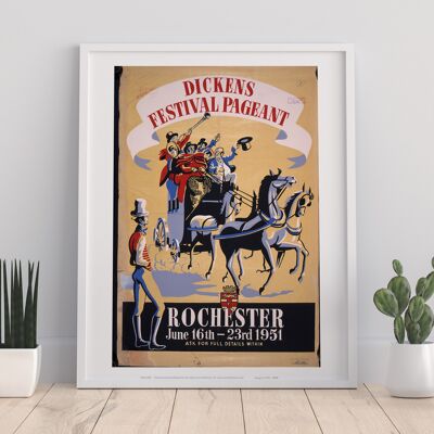 Dickens Festival, Rochester - 11X14” Premium Art Print