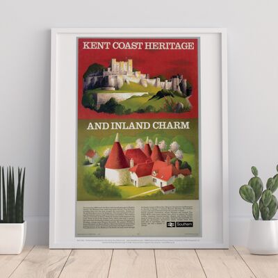 Kent Coast Heritage Southern Railway Art Print