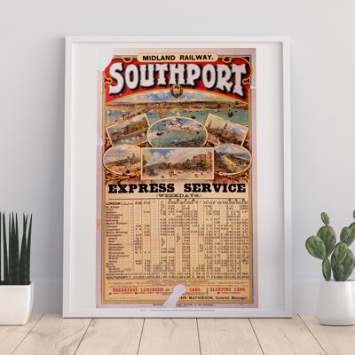 Southport - Express Service - 11X14” Premium Art Print