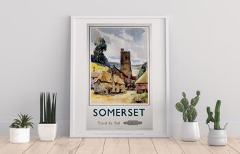 Somerset, Voyage en train - 11X14" Premium Art Print