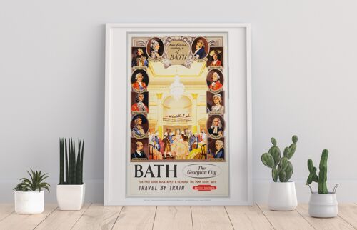 Bath, The Georgian City - 11X14” Premium Art Print