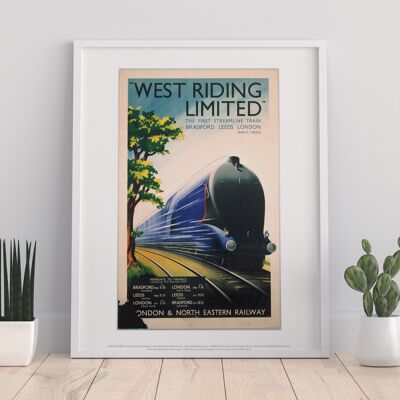 West Riding Limited - Leeds, Bradford, London - Art Print
