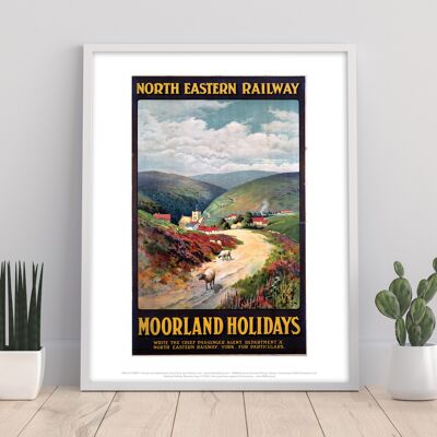 Moorland Holidays - Ner - 11X14” Premium Art Print