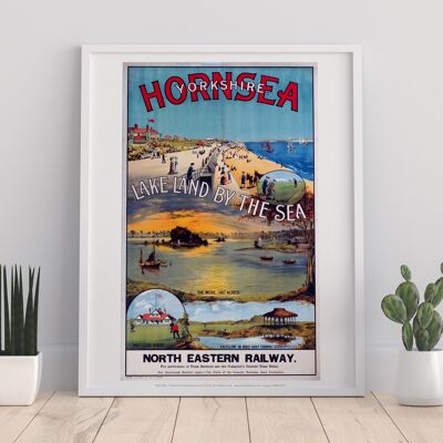 Hornsea, Yorkshire - Lake Land By The Sea - Art Print