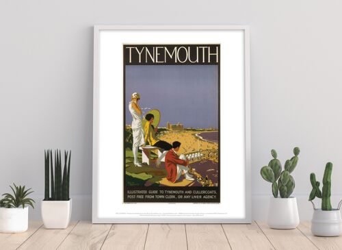 Tynemouth View - Lner - 11X14” Premium Art Print