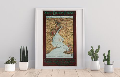 Middlesbrough, Hartlepool - The Tees Ports - Art Print