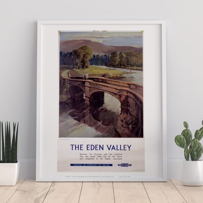 The Eden Valley-Travel In Comfort British Railways Art Print