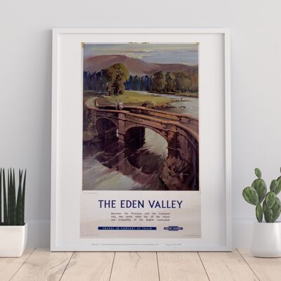 The Eden Valley-Travel In Comfort British Railways Art Print