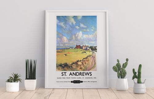 St Andrews, Fife British Railways - 11X14” Premium Art Print