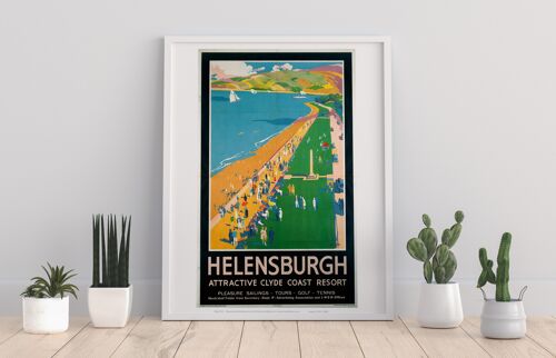 Helensburgh Clyde Coast - 11X14” Premium Art Print
