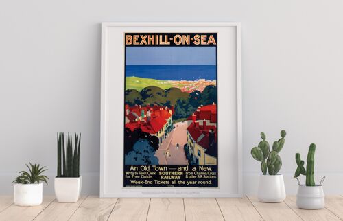 Bexhill-On-Sea - An Old Town And A New - Premium Art Print