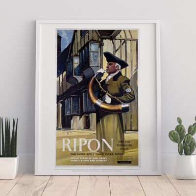 Ripon For The Yorkshire Dales - 11X14” Premium Art Print
