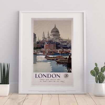 London - 11X14” Premium Art Print