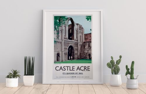 Castle Acre - 11X14” Premium Art Print