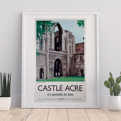 Castle Acre - 11X14” Premium Art Print