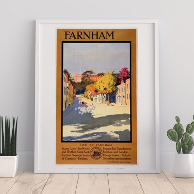 Live At Farnham - 11X14” Premium Art Print
