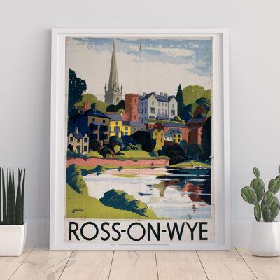 Ross-On-Wye - 11X14” Premium Art Print