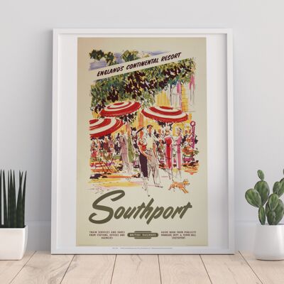 Southport - England's Continental Resort - 11X14” Art Print