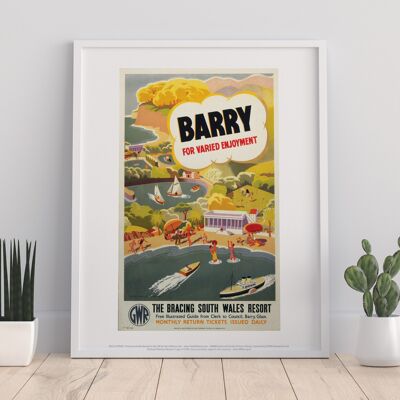 Barry For Varied Enjoyment - 11X14” Premium Art Print