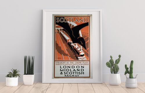 London Midland And Scotland Railway - Premium Art Print
