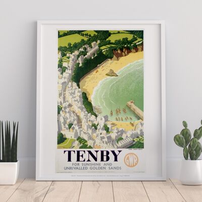 Tenby, For Sunshire - 11X14” Premium Art Print