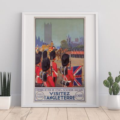 Visit L'Angleterre - 11X14” Premium Art Print