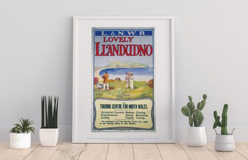 Lovely Llandudno - 11X14” Premium Art Print