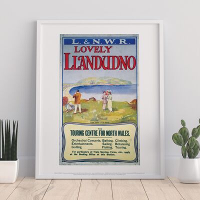 Lovely Llandudno - 11X14” Premium Art Print