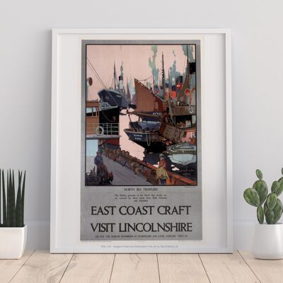East Coast Craft -Visit Lincolnshire - Premium Art Print