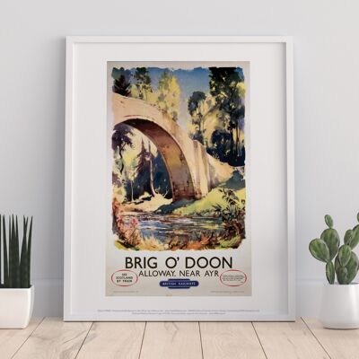 Brig O'Doon - 11X14” Premium Art Print
