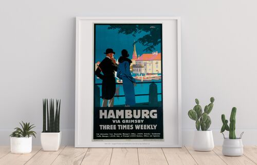 Hamburg Via Grimsby Weekly - 11X14” Premium Art Print