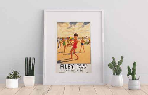 Filey For The Family - 11X14” Premium Art Print
