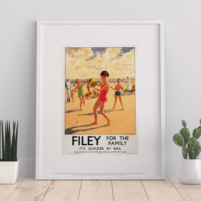 Filey For The Family - 11X14” Premium Art Print
