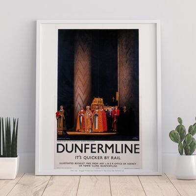Dunfermline-Translation Of The Holy Queen Margaret Art Print