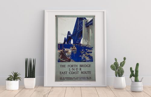 The Forth Bridge - 11X14” Premium Art Print