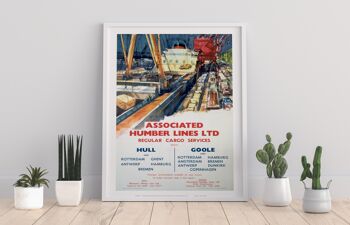 Associated Humber Lines Ltd Hull et Goole - Impression artistique