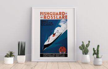 Fishguard Roulers - 11X14" Premium Art Print